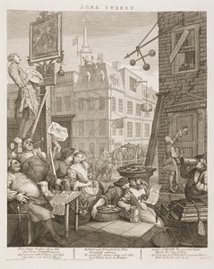 Beer Street de William Hogarth de William Hogarth